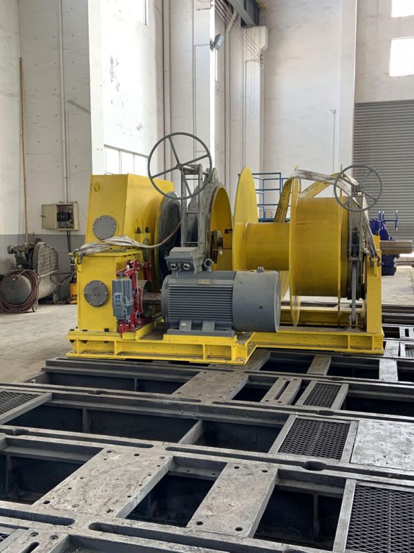 无锡配套卷扬机用现场调试